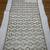Cream butterfly net embroidered saree with unstitched blouse