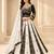 Black Navratri Rayon Mirror Work Chaniya Choli with Dupatta