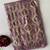 Lavender butterfly net embroidered saree with unstitched blouse