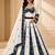 Navy Blue Navratri Rayon Mirror Work Chaniya Choli with Dupatta