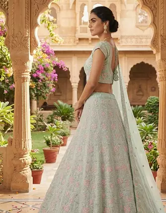 new designer party wear indian and pakistani lehanga 