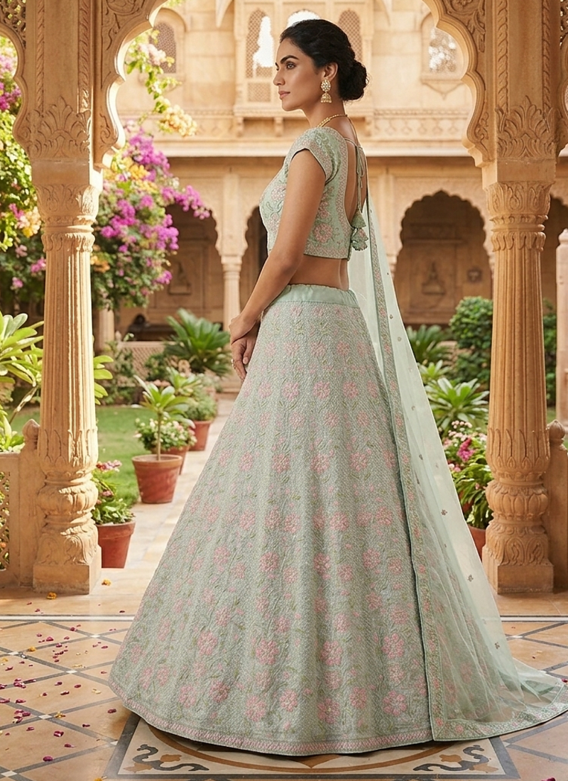 new designer party wear indian and pakistani lehanga 