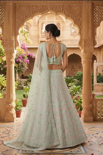 new designer party wear indian and pakistani lehanga 