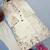 Ivory pure roman glass embroidered kaftan set with dupatta