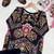 Black magic cotton kurti palazzo co-ord set