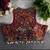 Maroon navratri special kutchi work blouse