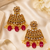 Antique Gold Polki Earrings