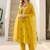 Women Floral Embroidered Regular Thread Work Kurta with Trousers & With Dupatta