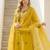 Women Floral Embroidered Regular Thread Work Kurta with Trousers & With Dupatta