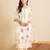 Women Floral Embroidered Regular Thread Work Kurta with Trousers & With Dupatta