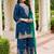 Women Ethnic Motifs Embroidered Regular Kurta with Palazzos & With Dupatta