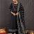 Women Ethnic Motifs Embroidered Regular Thread Work Pure Cotton Kurta with Trousers & With Dupatta