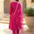 Ethnic Motifs Embroidered Kurta With Trouser & Dupatta