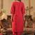 Women Floral Embroidered Regular Sequinned Straight Kurta with Trousers & Dupatta