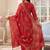 Women Ethnic Motifs Embroidered Regular Kurta with Trousers & With Dupatta