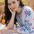 Women Floral Printed Empire Pure Cotton Kurta with Trousers & With Dupatta