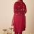 Women Ethnic Motifs Embroidered Regular Gotta Patti Kurta Trousers With Dupatta