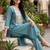Women Ethnic Motifs Embroidered Regular Thread Work Kurta with Trousers