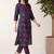 Women Printed Regular Pure Cotton Kurta with Trousers