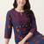 Women Printed Regular Pure Cotton Kurta with Trousers