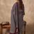 Women Ethnic Motifs Printed Regular Sequinned Pure Cotton Kurta with Trousers & With Dupatta