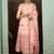 Floral Printed Round Neck Pure Cotton Anarkali Kurta With Trousers & Dupatta