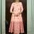 Floral Printed Round Neck Pure Cotton Anarkali Kurta With Trousers & Dupatta