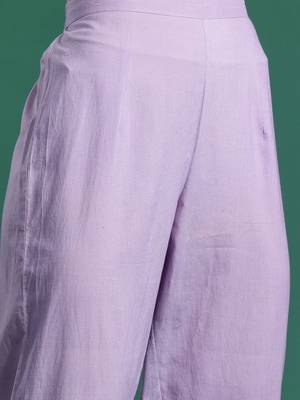 Floral Printed Regular Pure Cotton Kurta with Trousers & Dupatta 3