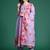 Floral Printed Regular Pure Cotton Kurta with Trousers & Dupatta