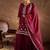 Ethnic Motifs Embroidered Sequinned Straight Kurta With Sharara And Dupatta