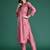 Floral Embroidered Thread Work Kurta with Trousers & With Dupatta