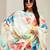 Women Floral Embroidered Empire Thread Work Kurta with Trousers & With Dupatta