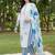 Women Floral Printed Regular Pure Cotton Kurta with Trousers & With Dupatta