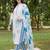 Women Floral Printed Regular Mirror Work Pure Cotton Kurta with Trousers & With Dupatta