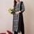 Floral Printed Round Neck Pure Cotton Straight Kurta With Trousers