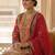 Women Ethnic Motifs Printed Regular Mirror Work Kurta with Palazzos & With Dupatta