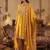 Women Paisley Embroidered Kurta with Palazzos & Dupatta