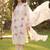 Women Floral Embroidered Regular Thread Work Kurta with Trousers & With Dupatta