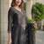Women Ethnic Motifs Embroidered Regular Liva Kurta with Trousers & With Dupatta