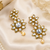 Premium Pearl Floral Kundan Earrings 