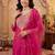 Women Ethnic Motifs Embroidered Regular Kurta with Trousers & With Dupatta
