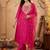 Women Ethnic Motifs Embroidered Regular Kurta with Trousers & With Dupatta