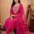 Women Ethnic Motifs Embroidered Regular Kurta with Trousers & With Dupatta