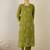 Women Floral Embroidered Cotton Kurta with Trousers