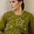Women Floral Embroidered Cotton Kurta with Trousers