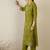 Women Floral Embroidered Cotton Kurta with Trousers