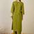 Women Floral Embroidered Cotton Kurta with Trousers