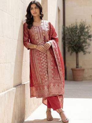 Women Regular Kurta with Trousers & With Dupatta 2