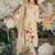 Women Floral Embroidered Regular Thread Work Kurta with Trousers & With Dupatta