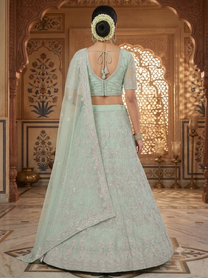 new fancy designer party wear lehanga indian and pakistani  3